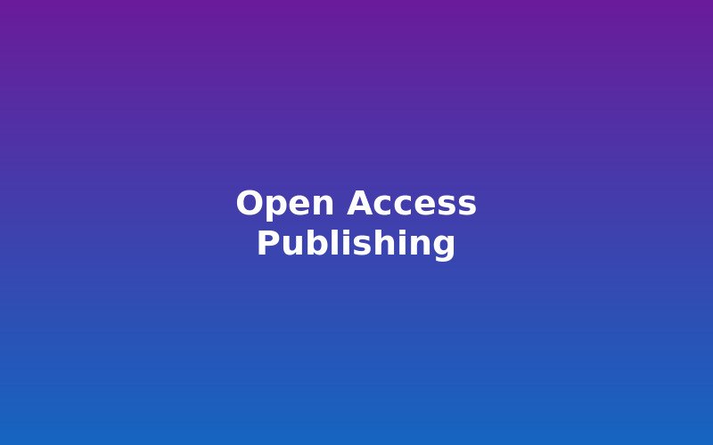 Scientific Research BD Launches New Open Access Initiative for Bangladesh